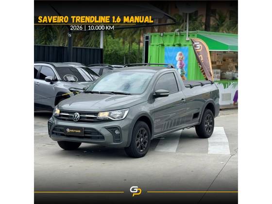 VOLKSWAGEN SAVEIRO 1.6 MSI TRENDLINE CS 16V FLEX 2P MANUAL VOLKSWAGEN SAVEIRO 1.6 MSI TRENDLINE CS 16V FLEX 2P MANUAL